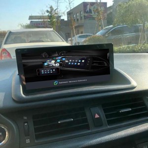 Android 11 avtomobil ekranı Carplay 1920*720 IPS ekranlı DSP Multimedia Naviqasiyası Lexus CT200 üçün 4G+64G