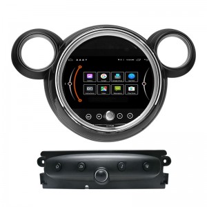 9 inci Android GPS Car Player pikeun MINI R56 R60
