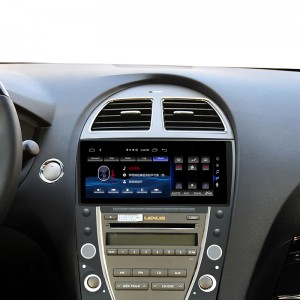 Android 11 autoheli sisseehitatud GPS 48-segmendi EQ 4G+64GG Lexus ES 2010-2012 jaoks