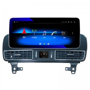 2din Android Round Corner car Stereo receiver android auto Untuk mercedes multimedia carplay