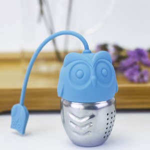 304 Stainless Steel Owl Tea Separator Leak FilterTT-TI013