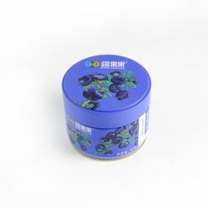Design Cylinder Shape Tea tin can TTC-041