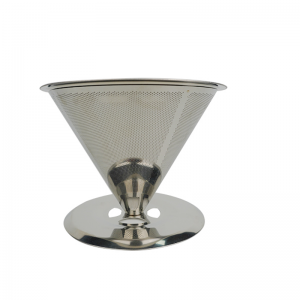 Food Grade Sliver Stainless Steel Coffee strainer