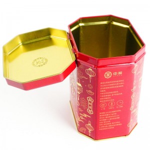 Gift Box Flap Lid Tea tin can TTB-011