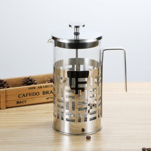 Borosilicate Vitrum Coffee Pot French Press Maker FK-600T