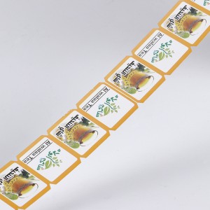 Filter paper tea sacculo label charta Model: LB01