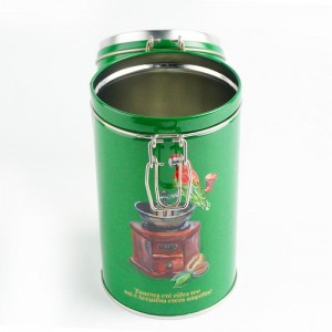 Луксозна OEM кръгла кутия за чай с голям капацитет TTC-038