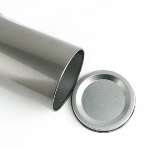 OEM Manufacture Cylinder Tea tin can TTC-031