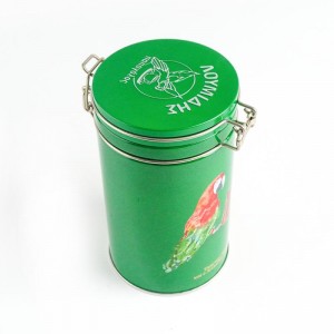 Luxury Large Capacity OEM Round Tea tin afaka TTC-038