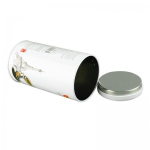 500ml Watercolor Tea tin nwere ike TTC-045