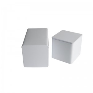 Tee-Quadrat-Metallverpackungsbox