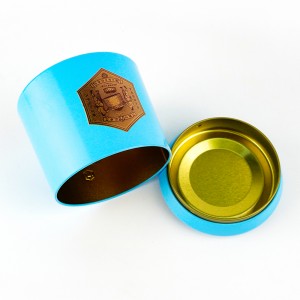 Luxus-Teeverpackung aus Blechdose