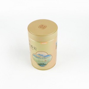 قوطی قلع چای فلزی طرح سفارشی چاپ TTC-012