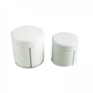 White Airtight Wholesale Tea tin can TTC-004