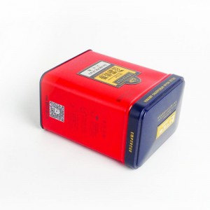 Caixa petita de llauna metàl·lica d'alumini TTB-006