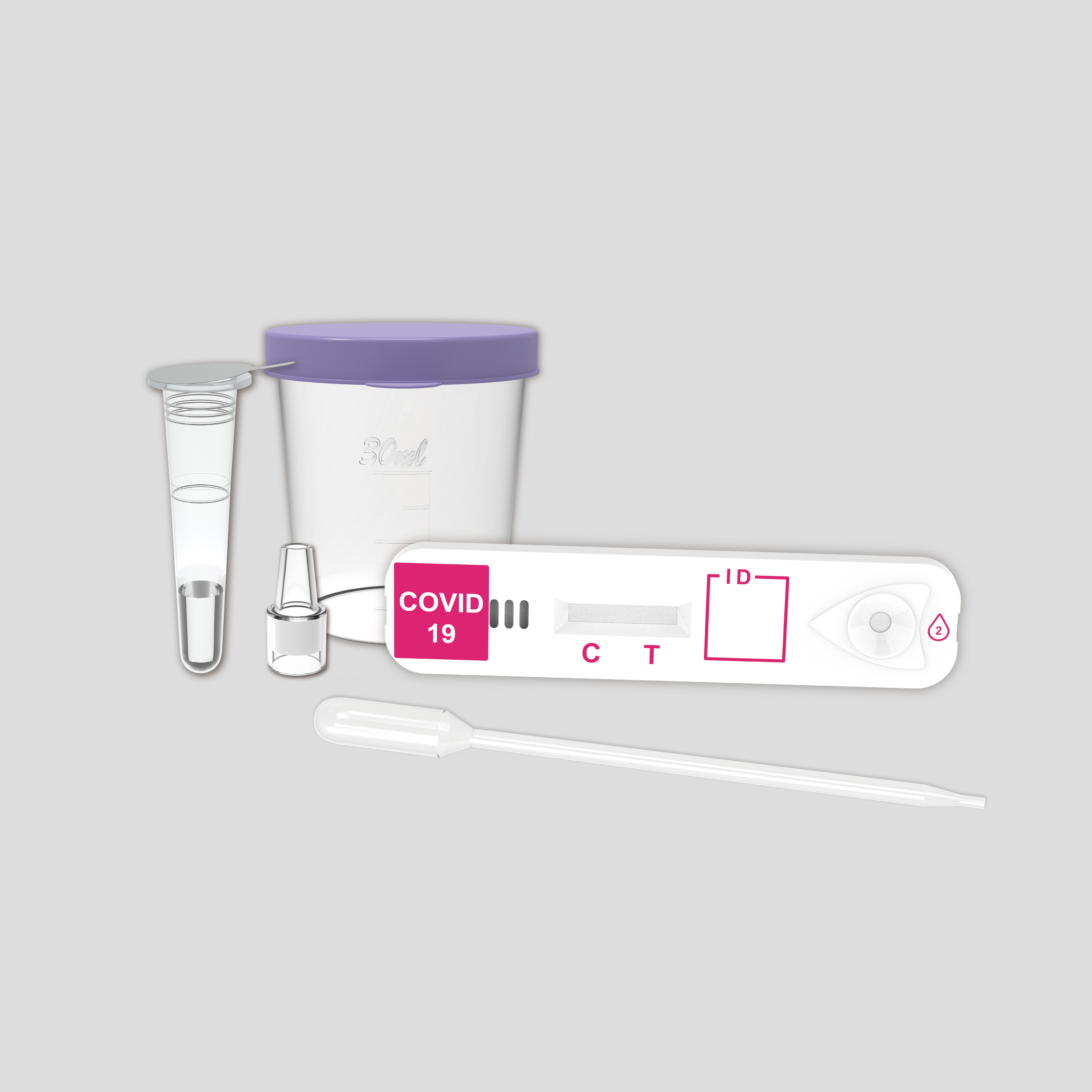 KaiBiLi COVID-19 Antigen – saliva cup