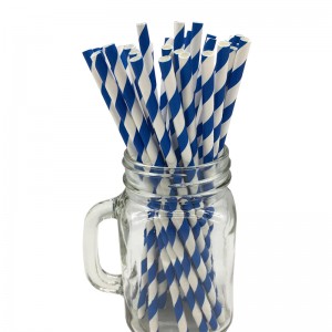 Stylish Single Color Paper Straws in Assorted Rainbow Colors of Special Curation
