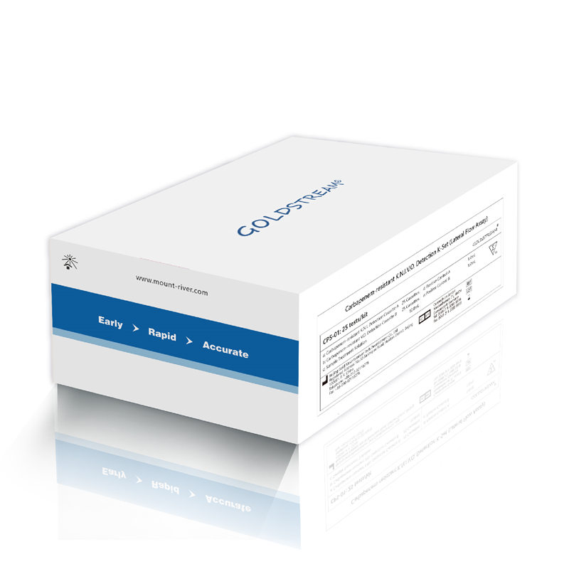 Carbapenem-प्रतिरोधी KNIVO पत्ता लगाउने K-Set (पार्श्व प्रवाह परख)