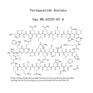 Teriparatide Acetate API for Osteoporosis CAS NO.52232-67-4