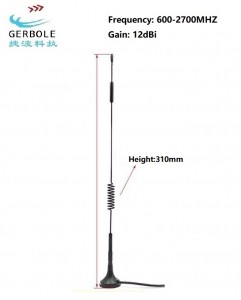 4G LTE 800-2700MHz Magnetic Mount Antenna Communication Antenna MIMO Antenna