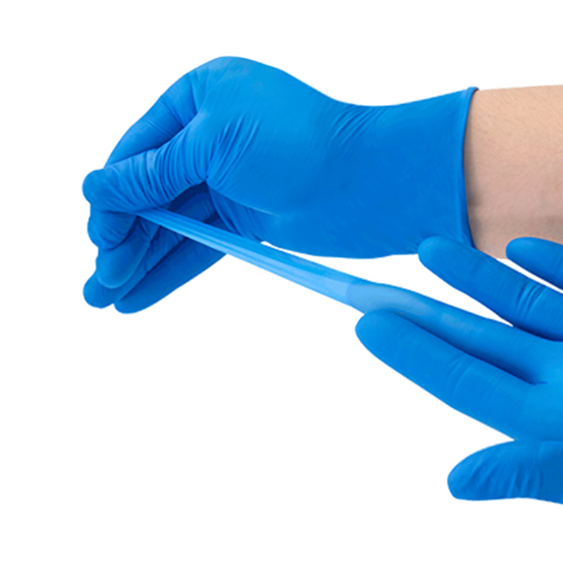 Wholesale Medical Products Disposable Blue Nitrile Gloves Powder Free Surgical Gloves Featured Image