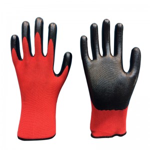 Робочі захисні рукавички з рівнем стійкості до порізів із покриттям E PU