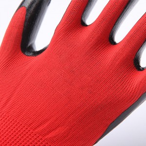 耐切断性レベルEPUコーティングされた切断用途作業用安全手袋