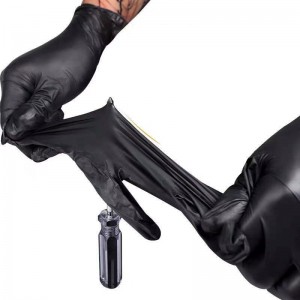 Rękawiczki nitrylowe ciemnoniebieskie Cena fabrycznych rękawic nitrylowych Sprzedają bezpośrednio Superieur Nitrile Mittens