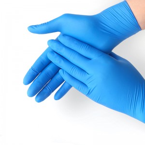 Fabriekpriis Disposable medyske apparatuerûndersyk Safety Handschoenen fan Nitrile