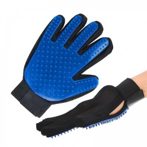 Silicone desedding Effundensque Bath Cat Dog Pet Grooming Glove for Pet