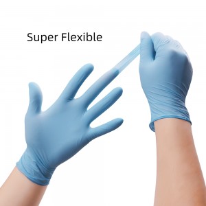 Nhà máy Kiểm tra bột Găng tay dùng một lần Nitrile miễn phí với CE / FDA