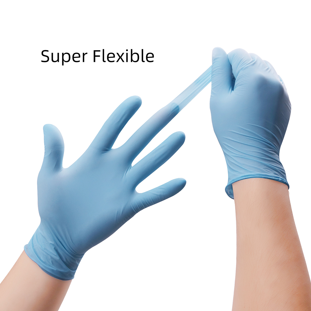 Factory Exam Powder Free Nitrile Disposable Gloves with CE/FDA Featured Image