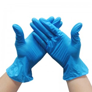 Nitrile Glove ਨਿਰਮਾਤਾ ਥੋਕ ਪਾਉਡਰ Free Nitrile Disposable Glove