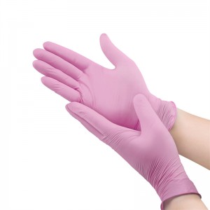 食品および洗浄用の中国卸売使い捨て安全ニトリル/ビニル混合検査用手袋