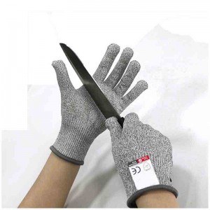 高性能レベル5耐切断性安全作業工業用手作業切断手袋