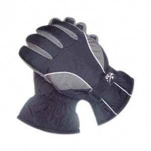 Чоловічі водонепроникні дихаючі зимові лижні рукавички, шкіряні лижні рукавички з підігрівом