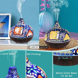 Profesional China China Amazon Ebay 550ml Mini Essential Oil Ultrasonik Cool Mist Humidifier