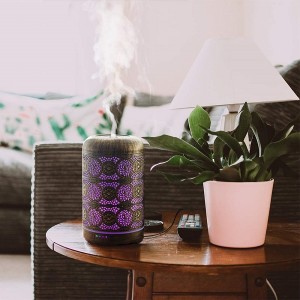 Metal Vintage Essential Oil Diffusers 250ml, Aromatherapy Diffuser