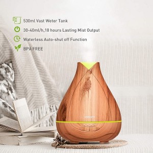 Essential Oil Aroma Diffuser for Large Room 530ML