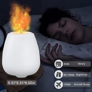 Flame Fire Oil Aroma Diffuser 200მლ