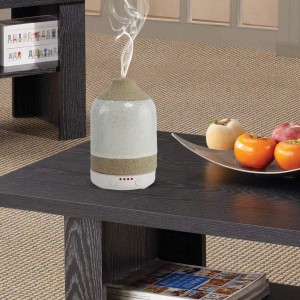Getter New Hand-Make ceramică premium Difuzor clasic de ulei esențial cu aburi cu ultrasunete, cu ceață mare