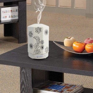 Getter Kualitas Tinggi Humidifier Aromaterapi Minyak Esensial Humidifier Porcelain Ceramic 100ml Aroma Diffuser