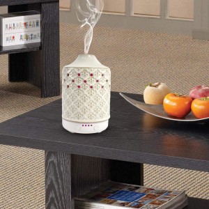 Getter Simple Home 100мл 7 түстүү Led керамикалык УЗИ электр нымдагычы эфир майы ароматтык диффузор