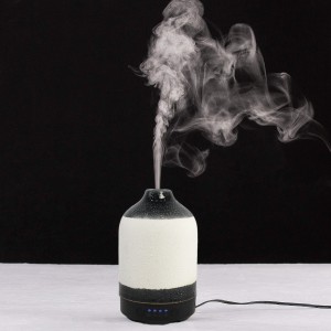 Getter Ceramic Portable Ultrasonic Diffuser Aroma Oil Essential Aromatherapy Humidifier Diffuser Aroma