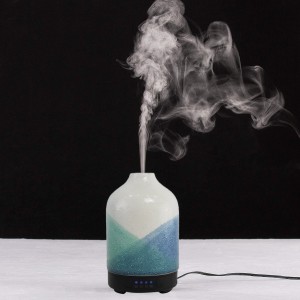 Mga Trending na Produkto China Electric Aroma Essential Oil Diffuser Ultrasonic Air Humidifier Grain Aromatherapy Essential Oil Cool Mist Humidifier