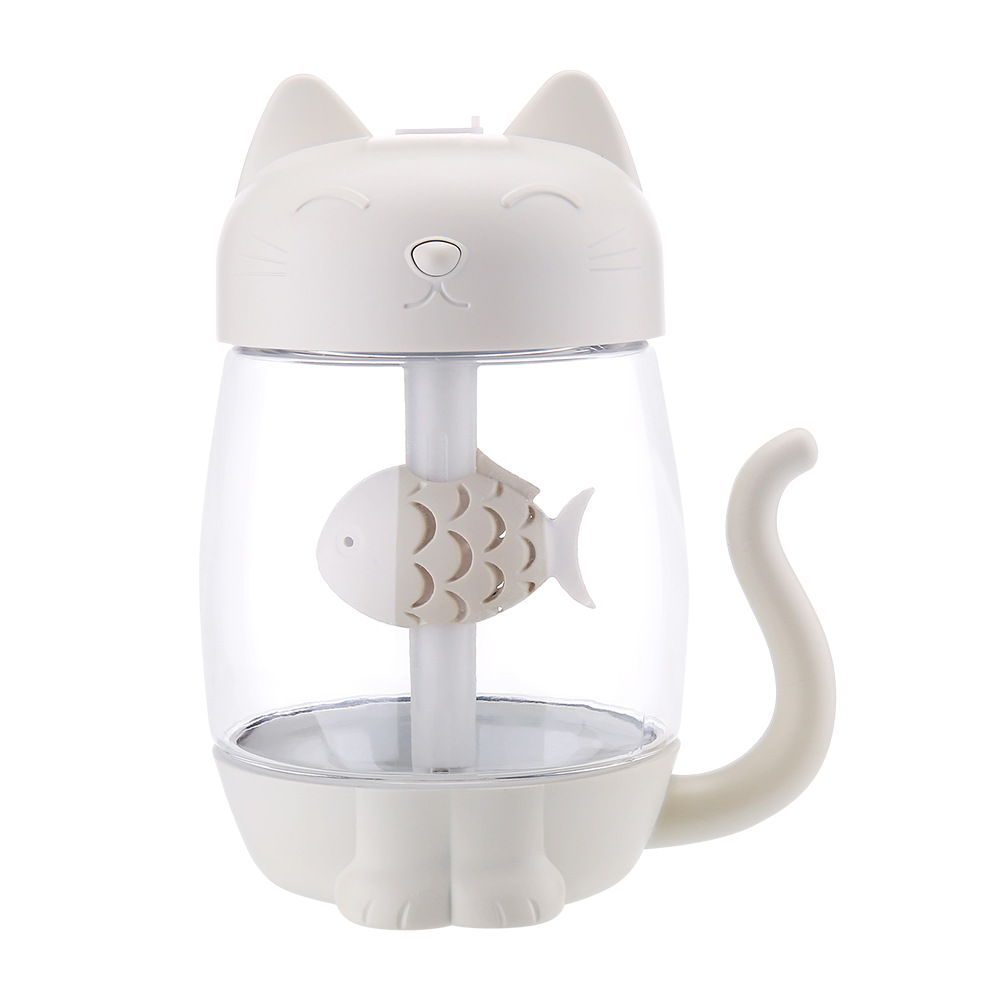 3 A cikin 1 Cute Cat LED Humidifier