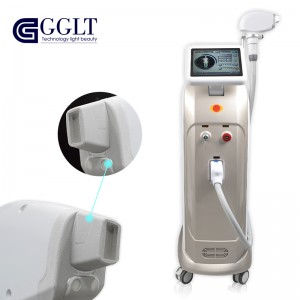 China Wholesale Hair Removal Laser Treatment Manufacturers –  Diode Triple Wavelength Hair Removal Machine Alexandrite Laser – GGLT