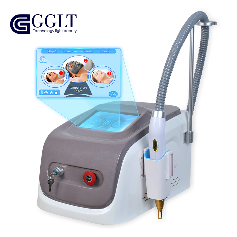 Máquina de rexuvenecemento da pel con láser nd yag Q de alta calidade