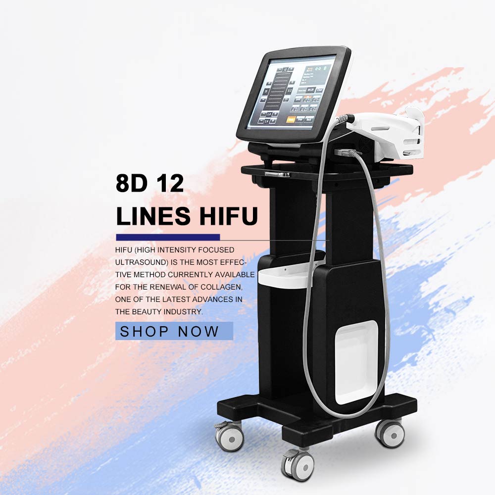 Ultra 4DHIFU hoge intensiteit gerichte echografie draagbare anti aging machine lichaam afslanken 4dhifu;