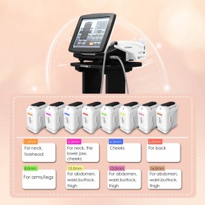 Makinë portative kundër plakjes ultratinguj e fokusuar me intensitet të lartë Ultra 4DHIFU për dobësim të trupit 4dhifu